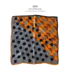 2021 Punkt 100% Naturlig Silk Scarf Mode Kvinnor Sommarstrand Små halsdukar Sjal Bandana Hijab Pashmina Poncho 53 * 53cm