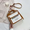어깨 가방 토트 백 캔버스 빈티지 크로스 바디 여성 2021 여름 편지 디자이너 핸드백 토트