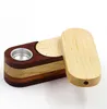 Pipe à fumer pliante en bois, tabac à cigarettes, tuyau de singe, vaporisateur portable à main, bois pliable avec espace de rangement, bol, outils, accessoires