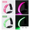 Correr de noche Brazo Cinturón Bliking Pulsera Brazalete de luz Muñequera Luminous Glow Stick