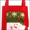 Decoraties Feestelijke feestartikelen Thuis Tuin Chuangda Kerst Candy Bag Santa Claus Gift Decoratie 98 Drop Levering 2021 E6OK3