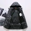 Anatra bianca Giubbotti Uomo Inverno Caldo Parka Camouflage Soprabito Casual Sottile Con Cappuccio Doudoune Homme Giacca A Vento Termica Jacke