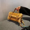 مصمم- حقائب نسائية حقائب كتف أزياء ريترو ، حقيبة كتف قطرية قطرية متطابقة عالية الجودة