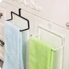 Handdoekrekken 1 stks Rack met eenpolige rek Keuken Hangende houder Organisator Badkamer Kast Kast Hanger Deur Back Style
