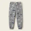 Arrivée printemps et automne 3 pièces enfant en bas âge cocotier Allover pantalon ensemble pleine longueur pents vêtements pour enfants 210528