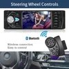 Voiture 1din stéréo mp5 mp3 bluetooth fm usb autoradio 4.1 pouces Support vue arrière Mirrolink commande au volant