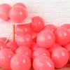 Macaron ballong födelsedagsfest dekoration bröllop arrangemang solid färg 10 tums rund ballong