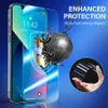 4Pack Tempered Glass Screen Protector 9H DURYNESS CAME CAME Lens Protecteurs Couvrir le film 4in1 pour iPhone 11 12 13 14 Pro Max avec retai9849020