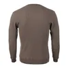 2021プルオーバーメンズカレッジスタイルのパッチカラーコントラストと厚く濃厚なラウンドネックセーター男性ファッション厚いウールセーターニットY0907