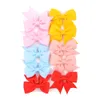 Cabelos de fita coloridos curvas com clip para meninas bonitos mini hairpins barrettes headwear crianças acessórios de cabelo