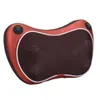 Car Electric Lumbar Neck Back Massage Pillow 3 Gears 3D 48 Heads Kneading Cushion Heat Magnetic Stone Massager