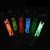 Glow In The Dark Heady Glass Smoke Pipes Spoon Octopus Luminous Hand Pipe Oil Burner Tobacco P Smoking Accessories