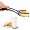 Ustensiles de cuisine 2 en 1 Multifonctionnel Oeuf Spatule Crêpe Anti-Adhésif Clip Alimentaire Pince Oeufs Frits Turner Crêpe Pizza Barbecue Omelette Cuisine