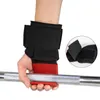 Suporte de pulso 1 PCS Halterofilismo Power Gancho Ajustável Grip Strap Gym Powerlifting Training Bello-Up Assist Cinto