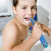 Cartoon Deseing Children's Electric Toothbrush Dzieci 3 do 15 lat Pielęgnacja czyszczenia Bakterie Doustne 6 Wymiana Szczotki Głowice USB Ładowanie