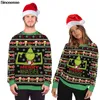 Ugly Christmas Sweater Men Women Autumn Winter Clothing 3D Funny Printed Sweaters Jumpers Tops Pullover Holiday Xmas Sweatshirts M6259034