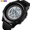 SKMEI Men's Digital Watch 2 Time Waterproof Sport Wristwatches Men Date Week Alarm Clock Electronic Male Watch Montre Homme 1508 X0524