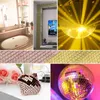 Wall Stickers 1Roll Self-Adhesive Mini Square Glass Mirror Mosaic Tiles For Diy Bathroom Sticker Handmade Crafts Home Party Decor