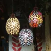 Medelhavet LED-ljuskronor kreativ multi-färg personlighet vardagsrum mat makaron dekorativa ljus hängande lampor