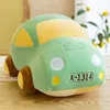 25cm cute cartoon car bus doll plush toy pillow soft high quality children stuffed toys birthday gift