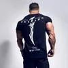 2021 été gym T-shirts grand type Design hauts homme chemise musculation Fitness séchage rapide manches courtes course T-shirt