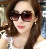 big frame Square Retro Sunglasses women 2021 Korea Style Cat Eye Ins fashion hipster Brand Designer UV400