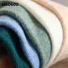 GIGOGOU Pile col laine femmes pulls à col roulé mode coréenne à manches longues pulls haut doux femme pull dames 211018