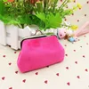 9 * 7 cm Mini fibbie Panno di velluto color caramella Borsa Portamonete Serpentine piccola borsa Regalo donna Borsa Bisiness regali Ragazze all'ingrosso Bambini Custodia carina