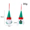 2 PCS/Lot Christmas Tree Hanging Gnomes Ornament Swedish Handmade Plush Doll Pendant Home Decorations Party Supplies XBJK2111