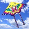 1 Pcs Outdoor Sports Butterfly Flying Kite with Winder Board String Children Kids Toy Game Colorful Kite Long Tail 9050CM1485544