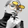 JackJad 2021 Fashion McQregor Pilot Style Dubbellaagse Zonnebril Flip Up Clamshell Brand Design Zonnebril Oculos De Sol 15011162241