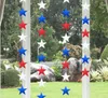 American Independence Day Garland 4m Banner Paper Star Birthday Party Supplies RRD6762