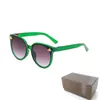 Высококачественные дизайнерские солнцезащитные очки Womans 5152 Роскошные мужские очки солнце