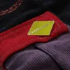 Corduroy Color Block Patchwork Streetwear Cargo Pants Mannen en Dames Fall Harajuku Plaid Losse Harem Jogger Sweatpant Broek 210707