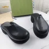 Designer ggity Sandals Slide Perforated Luxury PlatformHollow Pattern Transparent Materials Slippers Sandal Rubber Flats Slipper