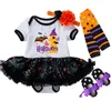 Girl's Dresses Girls Princess Dress Halloween Costume Christmas Party Clothing For Baby Vestidos Robe Bebes Fancy 4 Piece Set