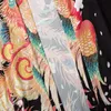 Etnisk kl￤der Fashion Japanese Style Golden Phoenix Print Kimono Women Cardigan Yukata Streetwear Men Tradition Asian V2053