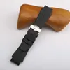 Cinturino in gomma da 21 mm per cinturino per orologio Role x Deepsea 116660 Cinturino da polso sportivo impermeabile Cinturino con fibbia ad ardiglione su H0915