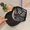 2021 Fashion d'été Hollow out design marque Bonnet Designer Camier Caps Men Femmes Baseball Cap Wild Wild Casual Ins Hats9522172