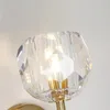 Nordice Vintage lumière col de cygne verre appliques murales lampes en cristal suspensions fer Led couloir salle à manger allée lampe