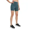 L-09 Yoga Shorts High-stew-stewing Sentindo Não T-line elástico apertado calça leggings womens esportes calças quentes athelttic roupas sportswear slim fit ginásio calças