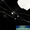 Trendige 925 Sterling Silber O-Kette Halskette 0,3 cm/0,4 cm/0,5 cm Zirkon Halskette für Frauen Geschenk Sommer Mode Schmuck NK033 Fabrikpreis Expertendesign Qualität Neueste