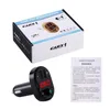 X3 X1 Zestaw głośnomówiący Bluetooth Zestaw samochodowy Nadajnik FM Bezprzewodowy Odbiornik Audio Odtwarzacz MP3 Player Dual USB Fast Charger Digital Voltmete E5