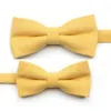 Suede Bow Slips Solid Färg Mjuka Klassiska Skjortor Bowtie Bowknot Vuxen Barnfjäril Cravats för Bröllop Julklapp