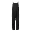 Kvinnors Jumpsuits Rompers Celmia Sexy Ärmlös Straps Kvinnor Romper Sommar Fashion Casual Loose Palazzo Overaller Solid Ficka Baklöst PL