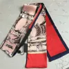 High quality classic 100% Silk scarf Women Spring Design Chain Style Long Scarves Scarfs Wrap With Tag Shawls214U