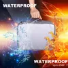 Storage Bags Fireproof Large Capacity Documents Electronic Gadgets Bank Card Zip Handbags Waterproof Home Office Business Pouch