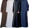 Vêtements ethniques Robe musulmane sweats à capuche caftan Dressing hommes saoudien arabe dubaï manches longues Thobe arabe islamique Jubba homme 2021