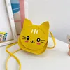 Cartoon Cat Children Mini Torby Na Ramię Baby Girls Fashion Accessory Coin Torebki Torebki Chłopcy Dzieci Mały Crossbody Torba