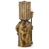 Lampes de pelouse Tiki Guard solaire alimenté décor extérieur LED lumière de jardin décoration artisanat jardinage Sculpture lampe pour cour @ls